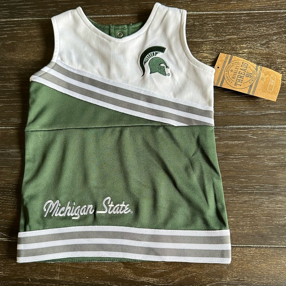 Michigan State Toddler Dress